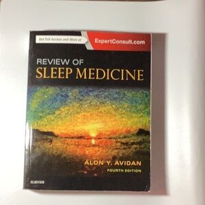 Review of sleep medicine fourth edition textbook, lightly used, preowned